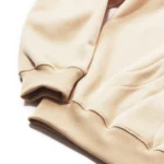 W Essentiels Hoodie Ecume Monopack Triple Tan - Gambar 2