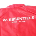 W Essentiels Jacket Delibes Windbreaker Red - Image 5