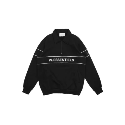 W Essentiels Jacket Sport Herv Flandin Noir Black