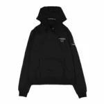 W Essentiels Hoodie Oversize Belcastel Noir Black