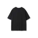 Fier De Moi Tshirt Steel Iris Front Printing Short Sleeve Black - Gambar 2