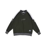 W Essentiels Crewneck Warmup Epinal Chiefs Olive/Blanc