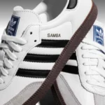 Adidas Samba OG White Black Gum Unisex Adult B75806 - Image 3