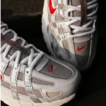 Nike P-6000 Grey Fire Red Mens CD6404 027 - Image 4