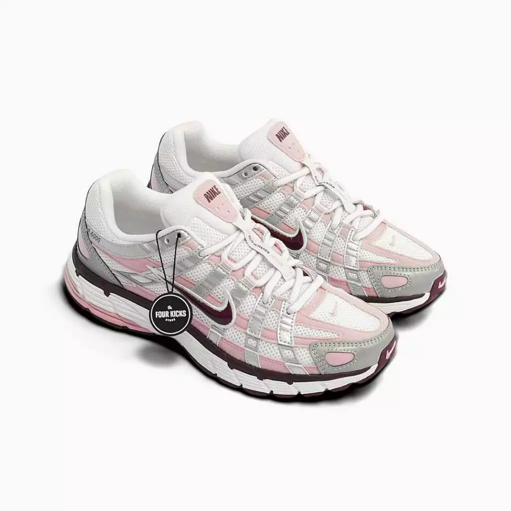 id-11134207-8224w-mkjjisw30idh6a Nike P-6000 Silver Burgundy Plum Chalk Womens IM6026 121 - Image 1