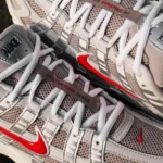 Nike P-6000 Grey Fire Red Mens CD6404 027 - Image 6