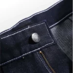W Essentiels Denim Straight Cafe Calatrava Indigo Blue - Image 3