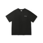 Fier De Moi T-Shirt Snake Coiling Flower Short Sleeve Black - Image 2