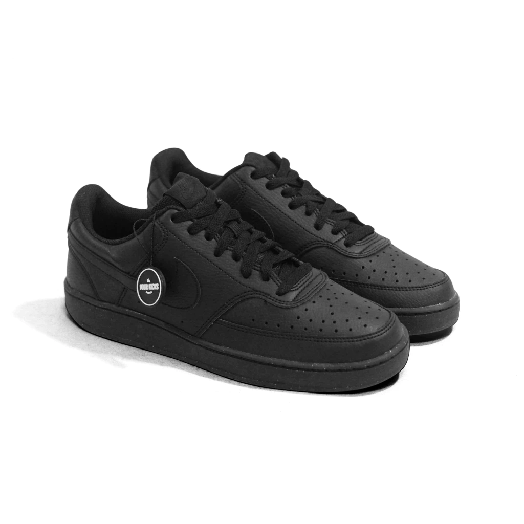 id-11134207-822wg-mlovht6fyn0ld7 Nike Court Vision Low Next Nature Triple Black Mens DH2987 002 - Gambar 1