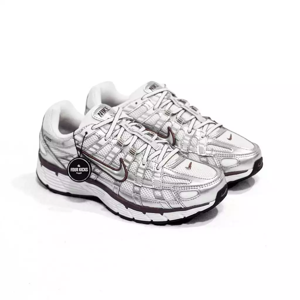 id-11134207-822wi-mlei0shla1oh53 Nike P-6000 White Metallic Silver Tatto Womens BV1021 110 - Gambar 1