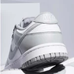 Nike Dunk Low White Light Smoke Grey Mens HF5441 105 - Image 4