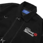 W Essentiels Jacket Label Bleu Sapeurs-Pompiers Fireman Clasp Work Zero Black - Gambar 3