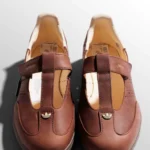 Adidas Samba Jane Leather Brown Womens HP7130 - Gambar 6