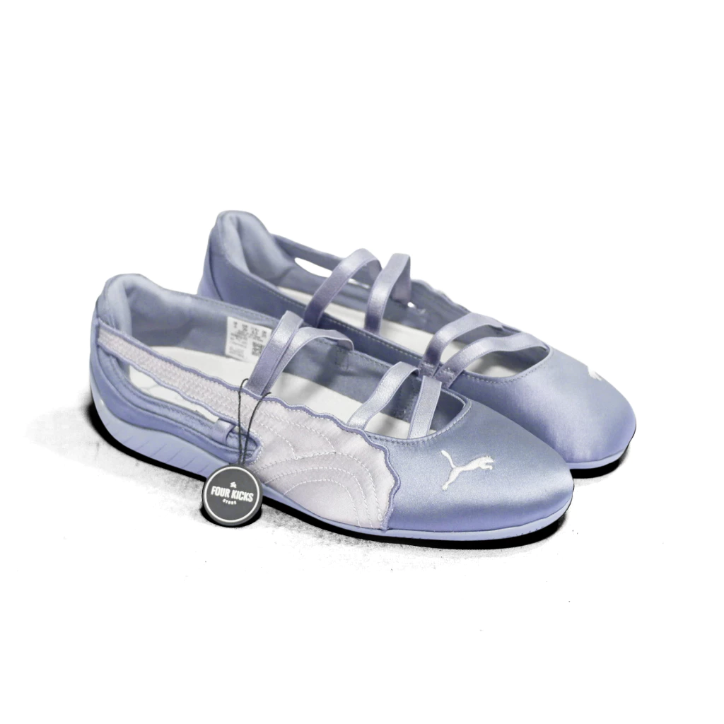 id-11134207-822wj-mn11cjyqnfgi5a Puma Speedcat Ballet Venus Gray Sky Vibrant Silver Womens 406853 02 - Image 1