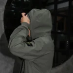 Stone Island Jacket Light Softshell-R E.Dye Olive - Gambar 3