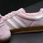 Adidas Gazelle Indoor Sandy Pink Womens IH5484 - Gambar 4