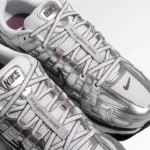Nike P-6000 White Metallic Silver Tatto Womens BV1021 110 - Gambar 3