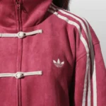 Adidas Jacket CTT Chinese Track Top 3.1 Collegiate Burgundy KR0294 - Image 2