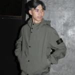 Stone Island Jacket Light Softshell-R E.Dye Olive - Gambar 6