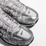 Nike P-6000 White Metallic Silver Tatto Womens BV1021 110 - Gambar 4