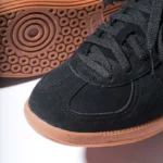 Puma Palermo Black White Gum Mens 396463 10 - Gambar 3