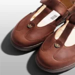Adidas Samba Jane Leather Brown Womens HP7130 - Gambar 5
