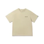 Fier De Moi T-shirt Capybara Napping Sitting Short Sleeve Cream - Gambar 2