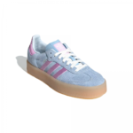 Adidas Sambae Sky Blue Purple Suede Womens JH8836 - Image 4