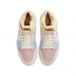 Nike Air Jordan 1 Hi Zoom Air CMFT Pink Oxford Womens DQ5092 651 - Image 2