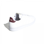 Adidas Advantage Base White Red Mens IF8557 - Gambar 3