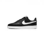 Nike Court Vision Low Next Nature Black White Leather Mens DH2987 001 - Gambar 4