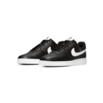 Nike Court Vision Low Next Nature Black White Leather Mens DH2987 001 - Gambar 3