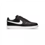 Nike Court Vision Low Next Nature Black White Leather Mens DH2987 001 - Gambar 5