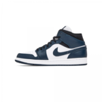 Nike Shoes Air Jordan 1 Mid Armory Navy Mens 554724 411 - Image 4
