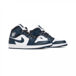 Nike Shoes Air Jordan 1 Mid Armory Navy Mens 554724 411 - Image 3