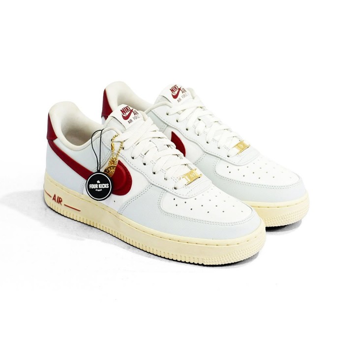 lg_69c2ad40c63af Nike Air Force 1 07 Just Do It Photon Dust Red Womens DV7584 001 - Gambar 1