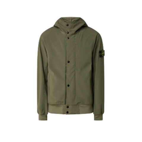 md_695de5a90d4f5-2.jpg Stone Island Jacket Light Softshell-R E.Dye Olive - Gambar 1