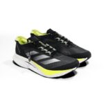 Adidas Adizero Boston 12 Aurora Ink Silver Metallic Pulse Lime Mens JI4477