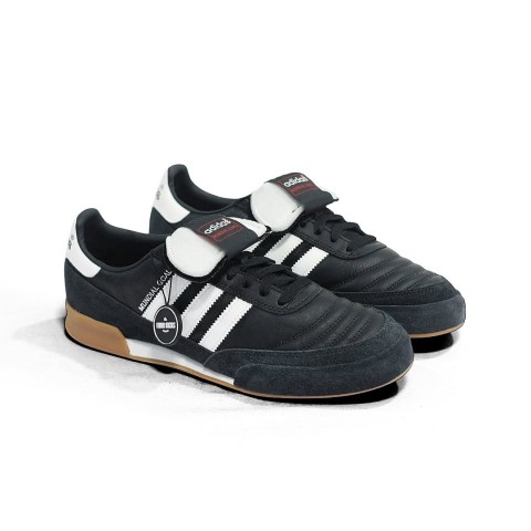 md_69ac1fddf2ea8-2.jpg Adidas Mundial Goal Soccer Black White Gum Mens 019310 - Gambar 1