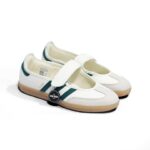 Adidas Samba Jane Off White Collegiate Green Womens IH6485