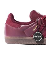 Adidas Samba OG Sumatra Island Series Maroon Gum Unisex JR9445 - Gambar 9