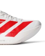 Adidas Adizero Adios Pro 4 Off White Better Scarlet Core Black Womens JR6350 - Gambar 9