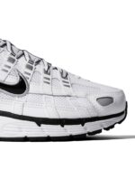 Nike P-6000 White Metallic Silver Black Unisex CD6404 107 - Gambar 9