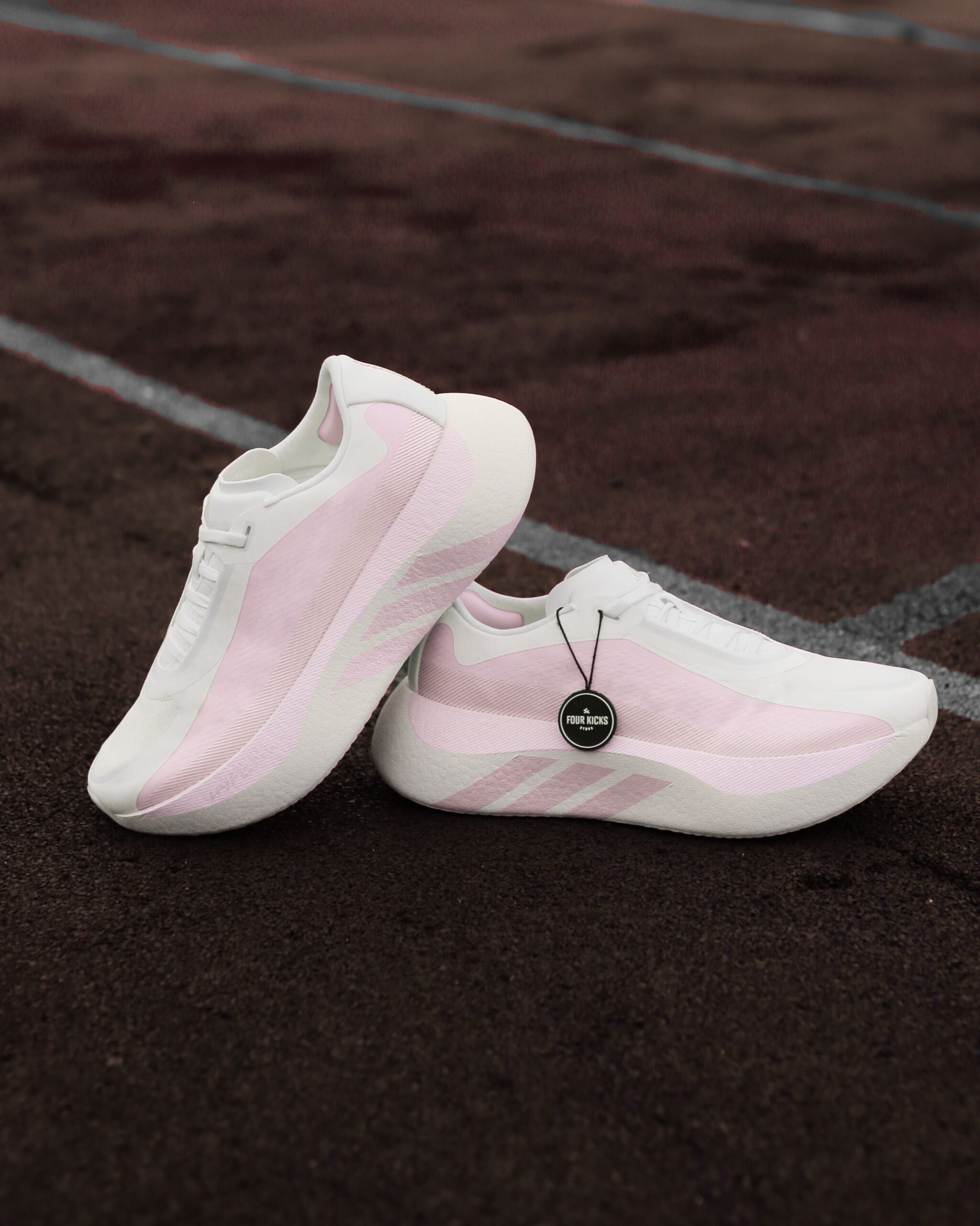 1 Adidas Hyperboost Edge Off White Clear Pink Womens KJ0392 - Gambar 1