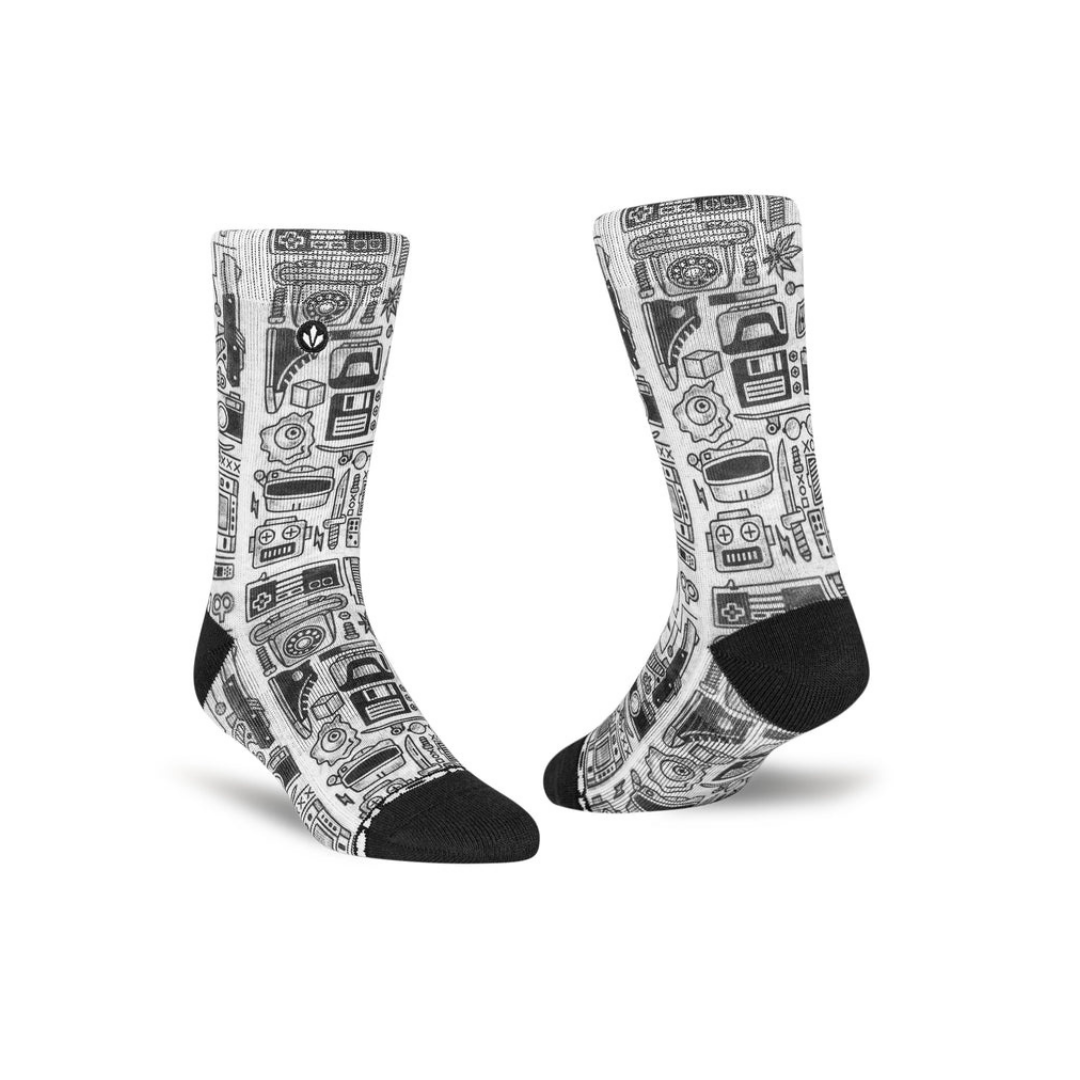 12 StayCool Socks Graphic The 90s - Image 1