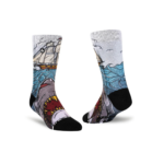 StayCool Socks Graphic Jaws