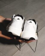 Adidas Adizero Evo SL White Matte Gold Mens JQ4441 - Gambar 6