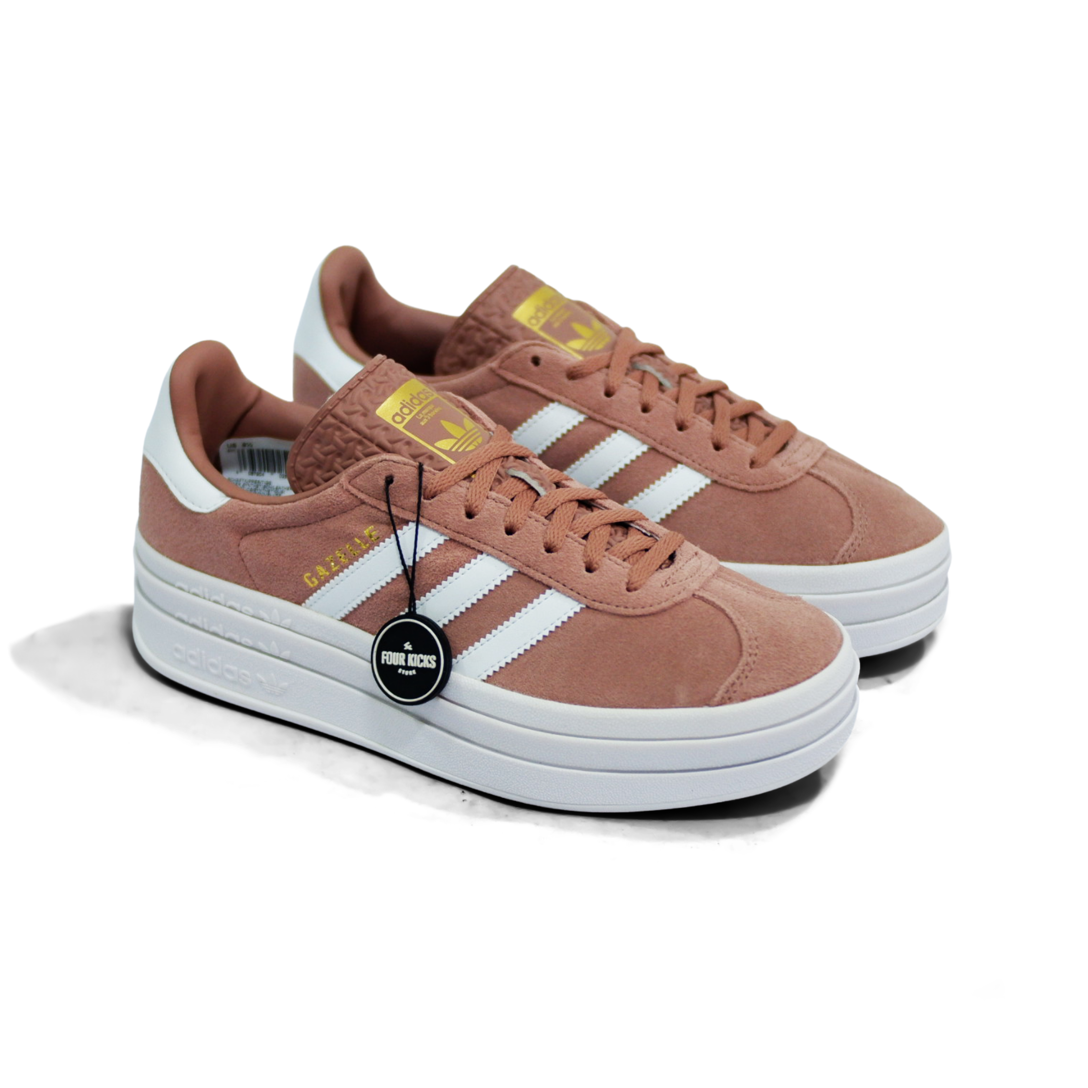 656 Adidas Gazelle Bold Pink Womens JQ7406 - Image 1