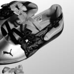 Puma Speedcat Ballet Lace Silver Black Womens 408709 01 - Gambar 3