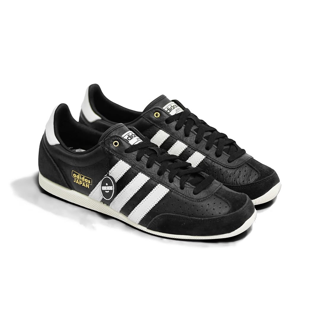 Adidas Lifestyle Shoes Japan W core black cloud white Unisex IH5490 1 Adidas Japan W core black cloud white Unisex IH5490 - Image 1